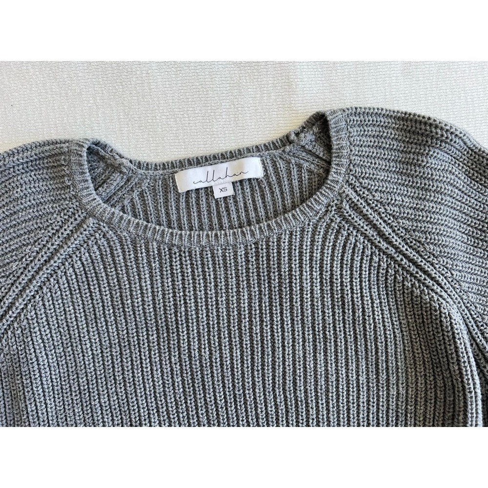 Women’s Callahan “The Crew” Cotton Knit Overized Sweater | Size XS US - Picture 6 of 8